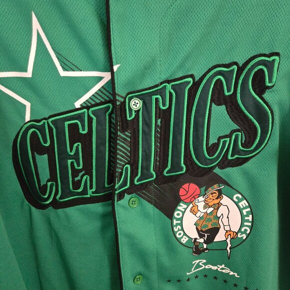 NBA Boston Celtics Jersey Button Front Quality Basketball Size XL - Picture 3 of 6